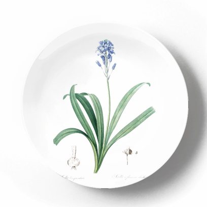 Декоративная тарелка Пьер Жозеф Редуте Испанский голубой