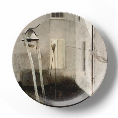 Декоративная тарелка Эндрю Уайет Легкий бриз