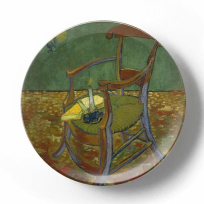 Декоративная тарелка Винсент Ван Гог Стул Гогена