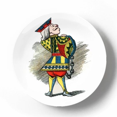 Декоративная тарелка Льюис Кэролл Валет