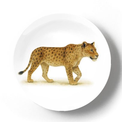 Декоративная тарелка Жан Габриэль Ги Леопард2
