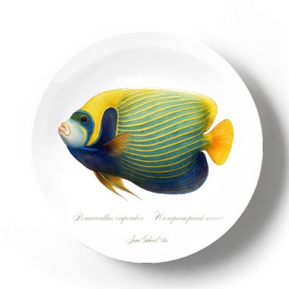 Декоративная тарелка Жан Габриэль Ги Императорский Ангел