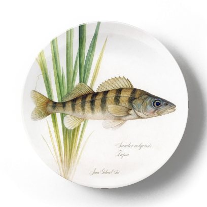 Декоративная тарелка Жан Габриэль Ги Берш в траве