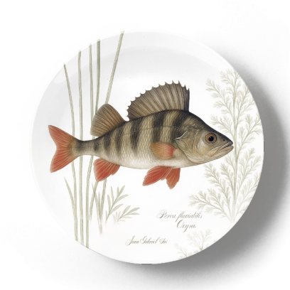 Декоративная тарелка Жан Габриэль Ги Окунь в воде