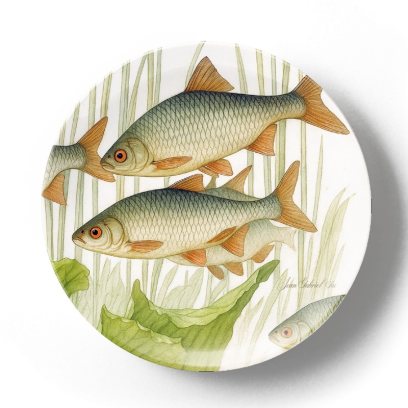 Декоративная тарелка Жан Габриэль Ги Плотва в воде